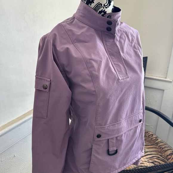 Arista light weight lavender pullover jacket, like new condition - Picture 2 of 5